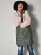 Steppjacke oliv/champagner Angel of Style