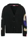 Street One Damen Strickjacke mit Kapuze in Schwarz
