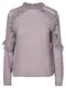 VERO MODA Oberteil mit langen Ärmeln lavendel