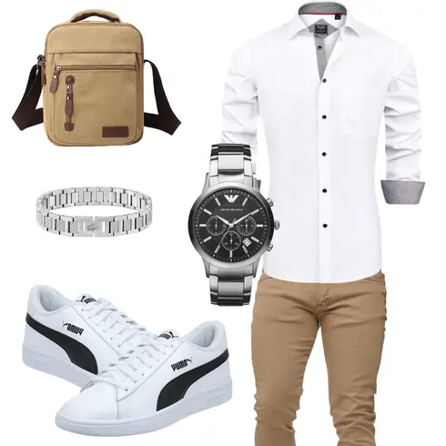 Grau Sneaker/Schuh Puma kombinieren