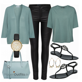 Outfit mit Blau Uhr Armani Exchange "Mega schöne Frühlings Outfit"