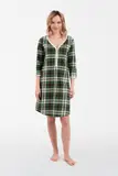 Női Gingham Hálóruhák image
