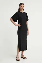 Obleka LuteaBBNathalena dress rna barva, BBW4019