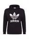 ADIDAS ORIGINALS Sweatshirt 'Trefoil ' schwarz / weiß