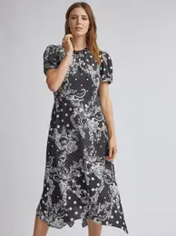 White-black patterned mididishes