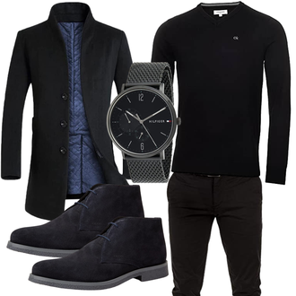 Business Outfits Schuhe mit Schwarz Geox "Business Outfit"