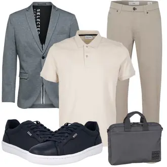 Business Outfits mit Anzug Selected "Büro Outfit"