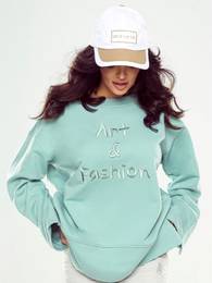 Celadon sweatshirt cxp1257.fadedgreen