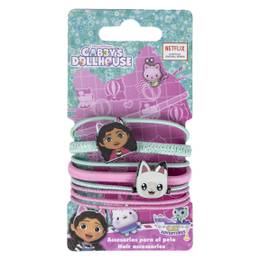HAIR ACCESSORIES ELASTIC 8 PIEZAS GABBYS DOLLHOUSE