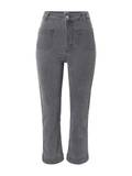 Hellgrau Jeans-Culotte für Damen image