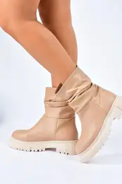 Women's Tan Leather Boots