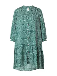 Shiwi Kleid ''''Tuvalu'''' smaragd / weiß