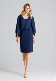 Woman's Skirt M688 Navy Blue
