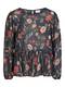 VILA Bluse navy / mischfarben