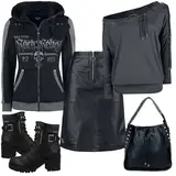 Egirl Outfits mit Röcken image