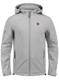 Indicode Jonas Herren Softshell Jacke Funktionsjacke Übergangsjacke Mit Abnehmbarer Kapuze Und Fleece-Futter, Größe:M, Farbe:Light Grey (901)
