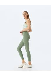 High Waist Tight Fit Soft Key Sports Leggings