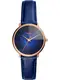 FOSSIL Uhr dunkelblau / rosegold