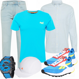 Outfit mit Weiß Adidas Performance "Street Style Outfit"