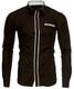 Kayhan Herren Hemd London, Braun (S)