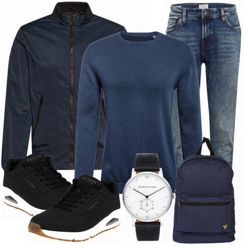 Grau Jeans Only & Sons kombinieren