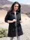 Sweatjacke schwarz MIAMODA