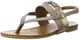 Inuovo Damen 7295 Zehentrenner, Grau (Grey-Gold), 39 EU