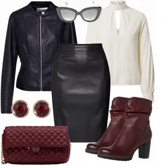 Outfit mit Grau Gucci "Schickes Business Outfit"