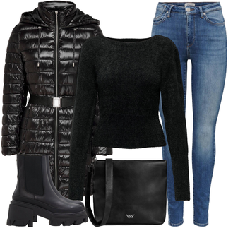 Outfity na zimu Pohodlný s Vuch "Outfity na zimu"Look: 50. Let, Rad, Vintage, Premium, Western, Nadrozměrné, Klasické, Unisex, Metal, Lak, Moderní, Pohodlný, Elegantní