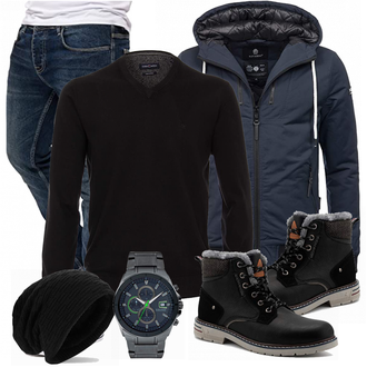 Outfit mit Blau Navahoo "Freizeit Outfit"