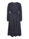 VERO MODA Kleid 'Joyce' blau / nachtblau / orange