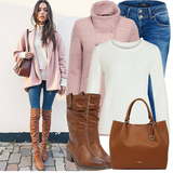 Outfity s hnědými kovbojskými botami image