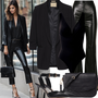 Comment porter des Blazer avec Pantalon en Cuir image