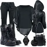 Schwarze Armani Exchange Outfits image