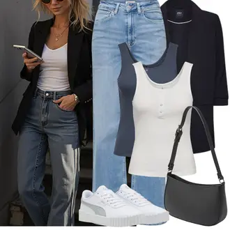 Basic Outfit sa Crna Nekategorizirano Only "Proljetni Outfit"