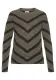 LASCANA Strickpullover mit eingestrickten Streifen, modischer Damenpullover