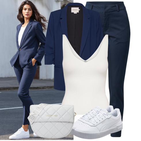 Comment poter Crème/Blanc Top Longueur Classique/Top Sport/Chemise sans Manches/Chaussures pour hommes/Chemisier Grande Taille/Maillot de bain une pièce grande taille/Sous-vêtements et maillots de bain pour femmes JdY