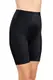 Kasheer Damen Miederhose mit Bein ShapePants Figurformender Shapewear Bauch-Weg Effekt für Bauch, Hüfte, Oberschenkel und Po (36/38, Schwarz)