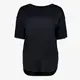 Osaga dames sport T-shirt zwart - Maat XXL