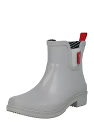 Derbe Stiefel ''''Taai-Botten'''' grau / rot