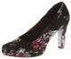 Bugatti Bugatti Plateaupumps oliv / lila / rot / schwarz
