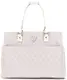 GUESS Schoudertas Reistas met laptopvak Jesco Shopper Tote Dove Taupe