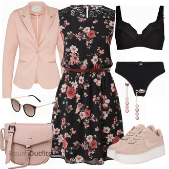 Minimizer Outfit mit Schwarz/Beige/Braun Bademode Großer Cup lingadore "Schöner Sommer Look"