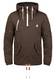 !Solid Till Herren Übergangsjacke Schlupfjacke Herrenjacke gefüttert mit Kapuze, Größe:M, Farbe:Coffee Bean (5973)