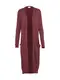 VILA Strickcardigan Ril weinrot