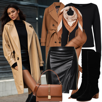 Tenues d'Automne Ronde avec Noir/Multicolore/Vert foncé Pull Basique/Pull Court/Pull en Tricot/Pull Simple/Pull Rayé/Pull Vintage/Pull d'Hiver temu "Look élégant d'automne"