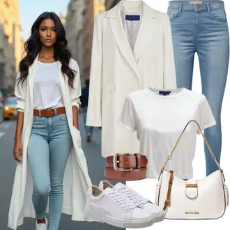 Sommer Outfits Casual, Edel mit Hellblau Push up Jeans/Lederjacke/Low Waist Jean/Schlupfjeans/Low Rise Jean/Slim Fit Jeans/Cuir Chaussures Pepe Jeans "Perfekt für den Frühlings"Look: Stil, Nahtlos, Coole, Classic, Schlichte, Casual