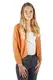 VERO MODA Damen Strickjacke 10127605 VMVERLA 3/4 SHORT CARDIGAN NOOS, Einfarbig (Canyon Sunset) (XS)