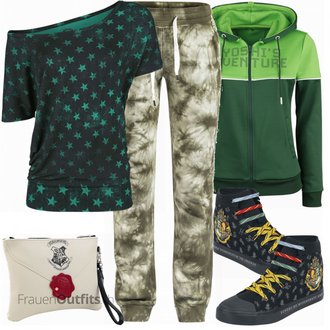Outfit mit Grün Super Mario "Cooles Outfit"