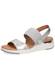CAPRICE Sandalen silber